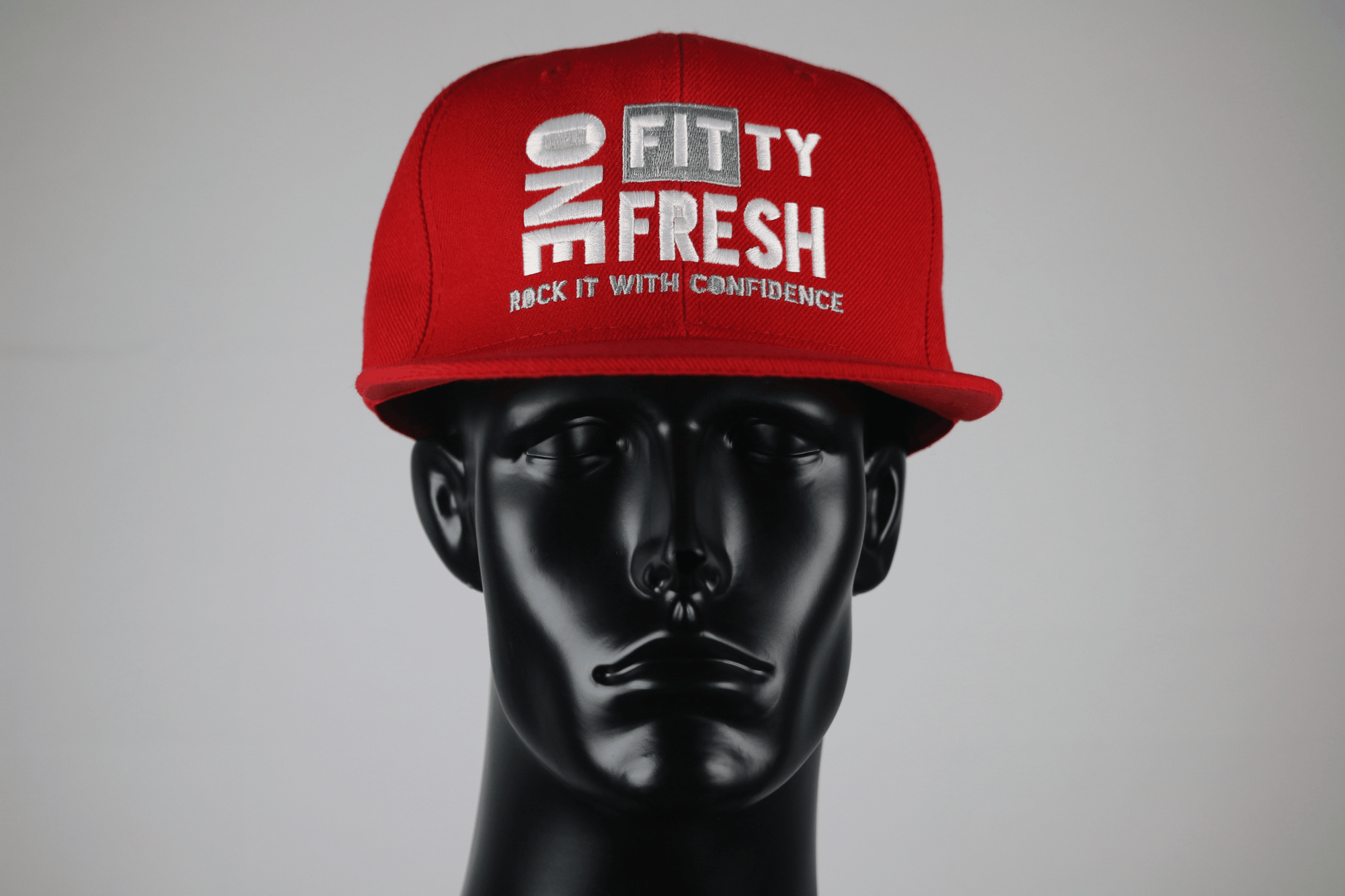 Fresh red store baseball cap